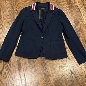 Banana republic classic blazer navy 6